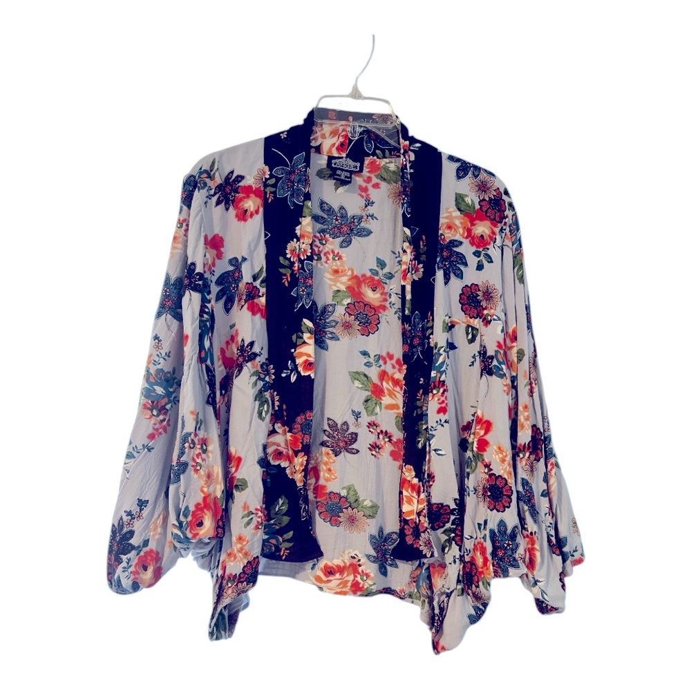 FLOWER POWER KIMONO size Small - Picture 2 of 3